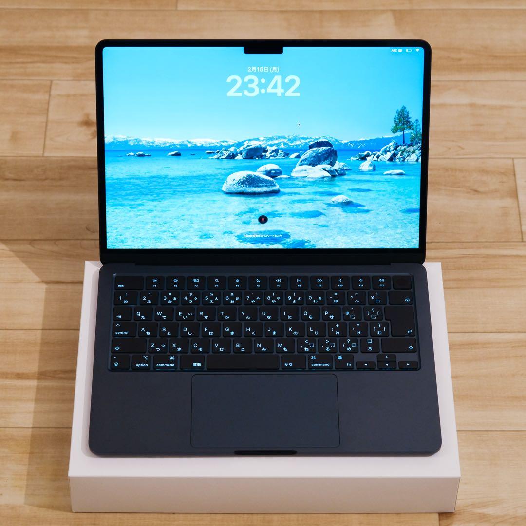 M3 MacBook Air メモリ16GB SSD256GB 充電回数7回