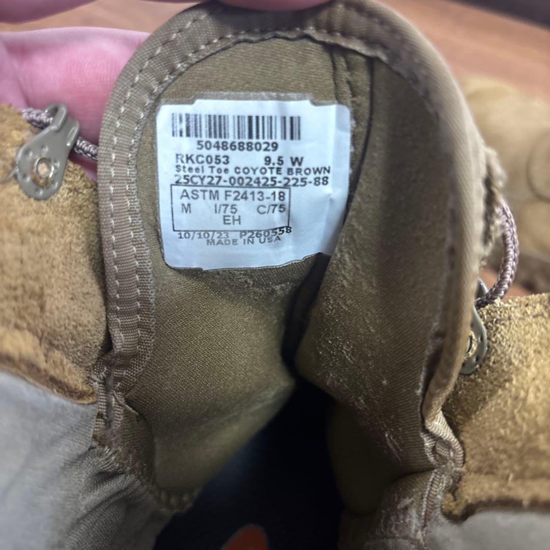 米軍　ROCKY S2V ミリタリーブーツ　US9.5 W 27.5cm（72）
