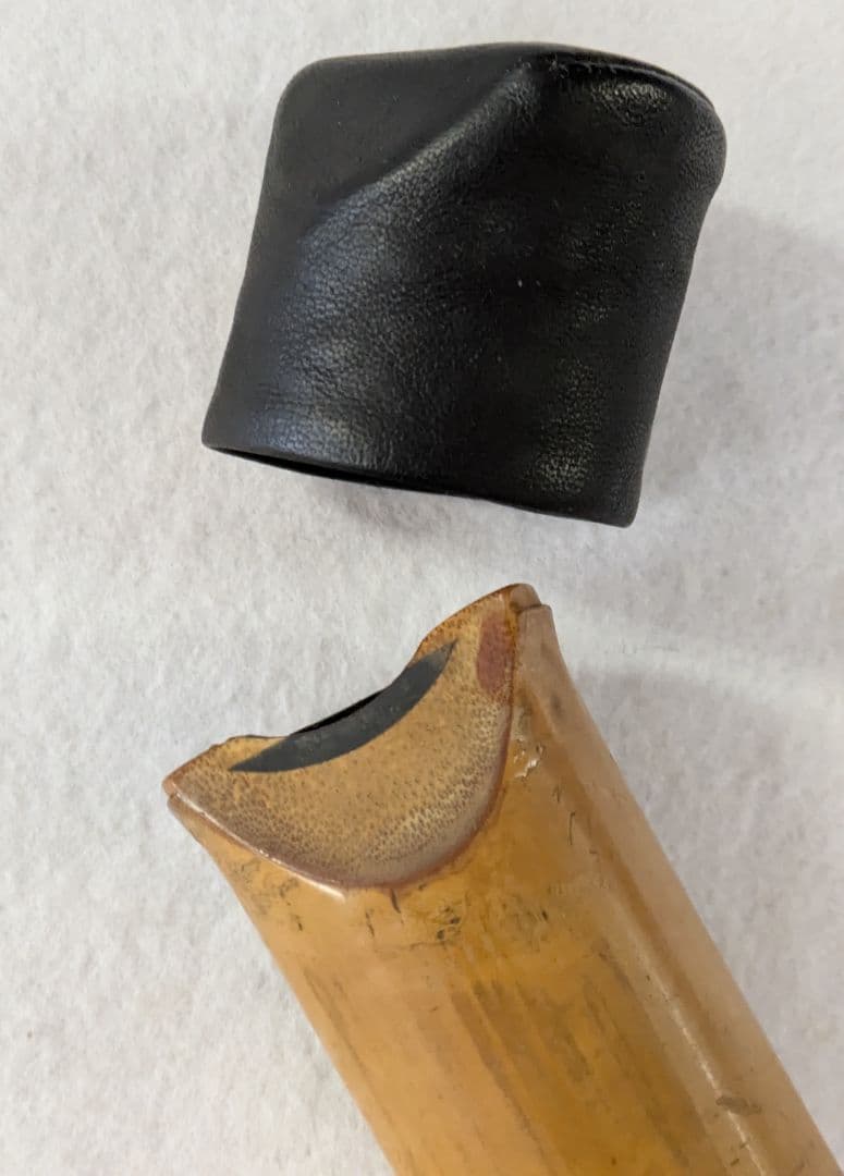 尺八-和楽器/和楽器 精華銘 2本継尺八/竹製 54.5センチ 尺八