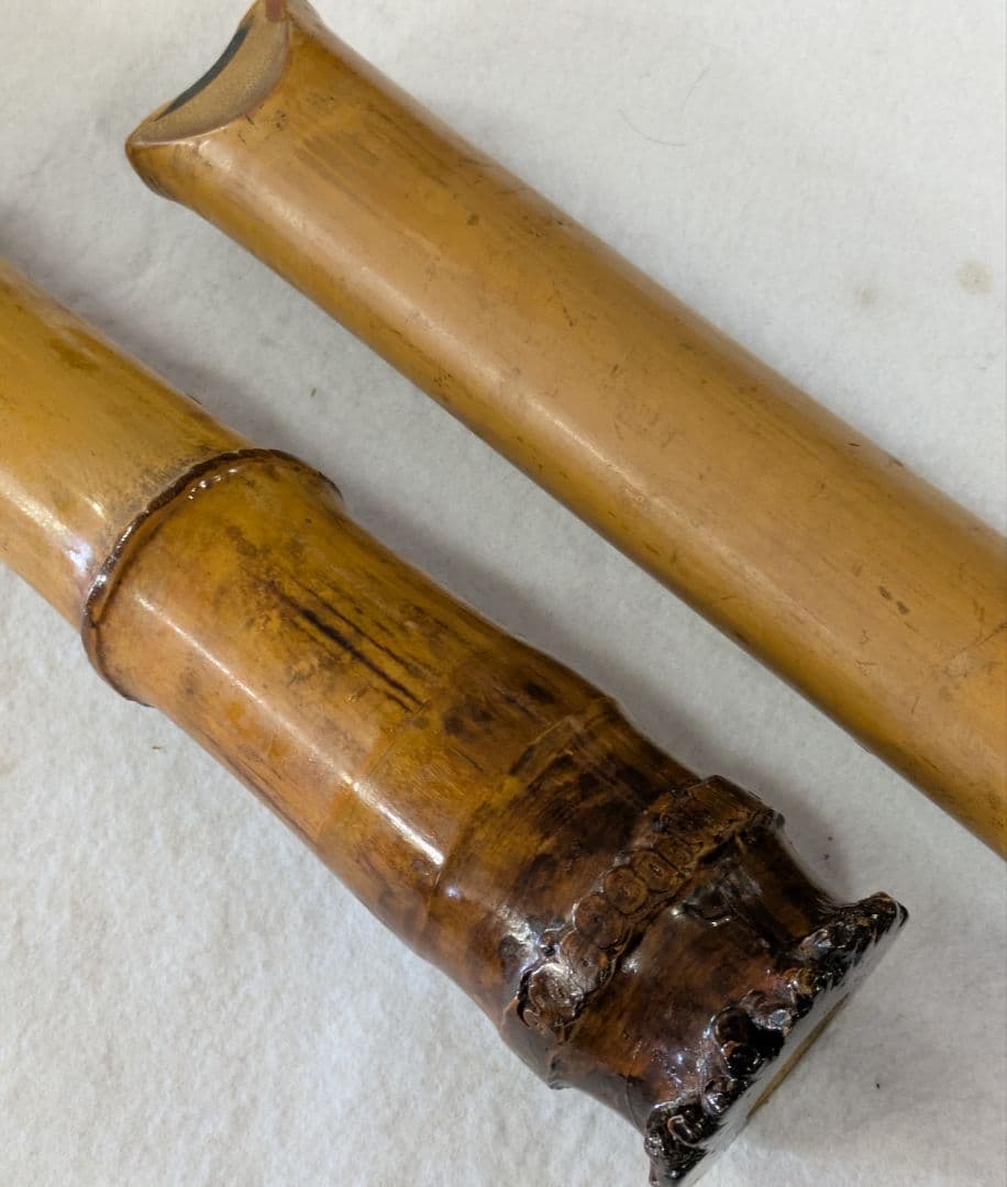 尺八-和楽器/和楽器 精華銘 2本継尺八/竹製 54.5センチ 尺八