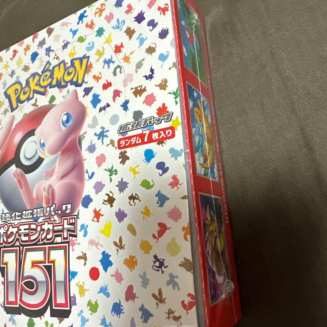 ポケモンカード 151 シュリンク付きbox