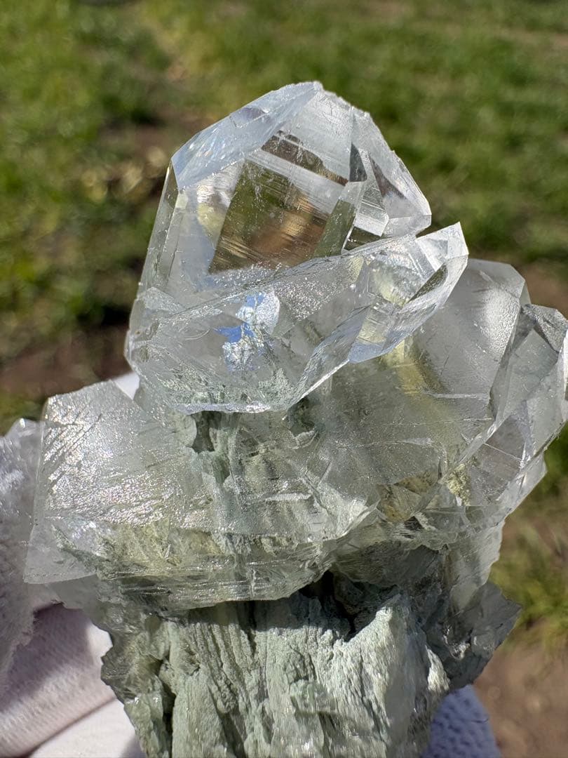 【匿名発送】スカルドゥ産 成長干渉水晶