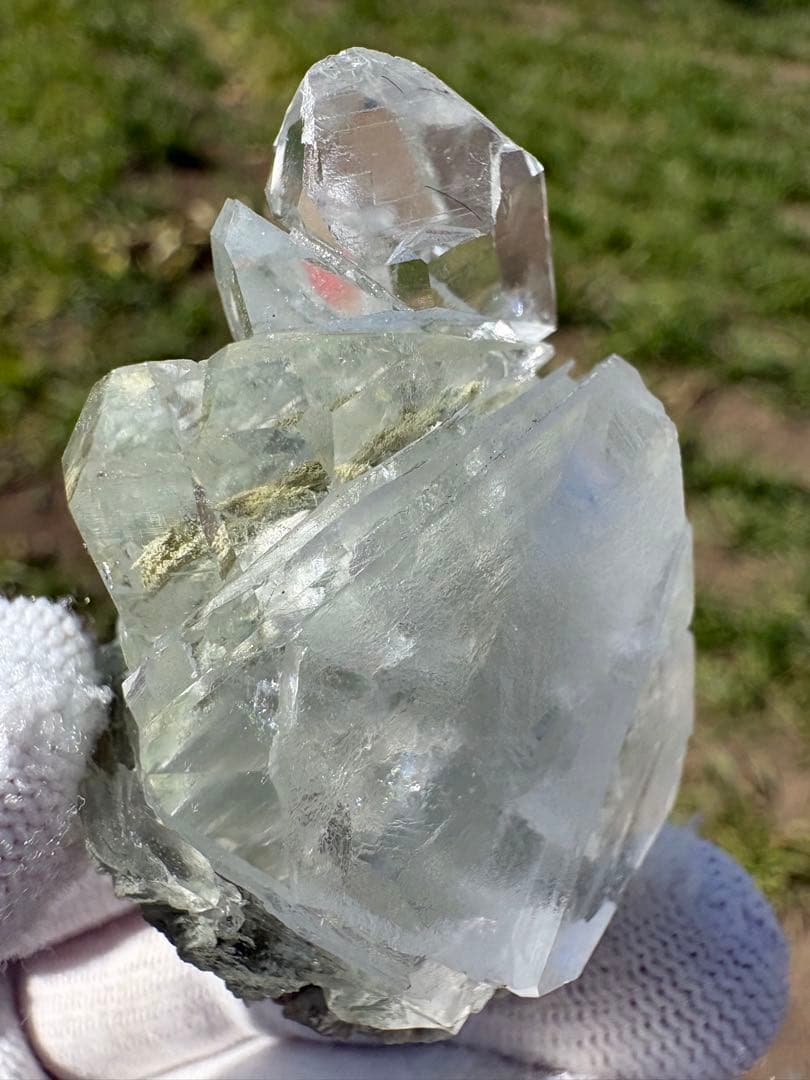 【匿名発送】スカルドゥ産 成長干渉水晶