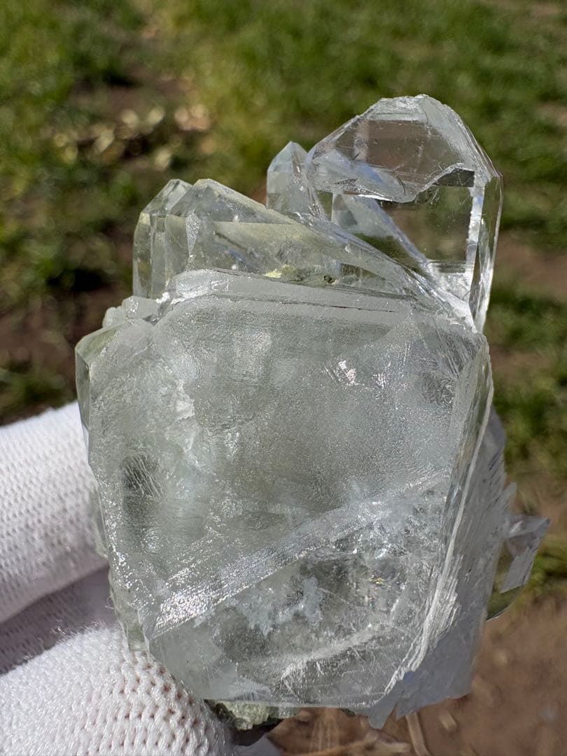 【匿名発送】スカルドゥ産 成長干渉水晶