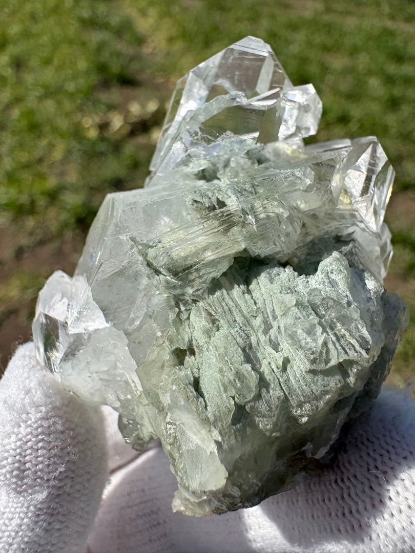 【匿名発送】スカルドゥ産 成長干渉水晶