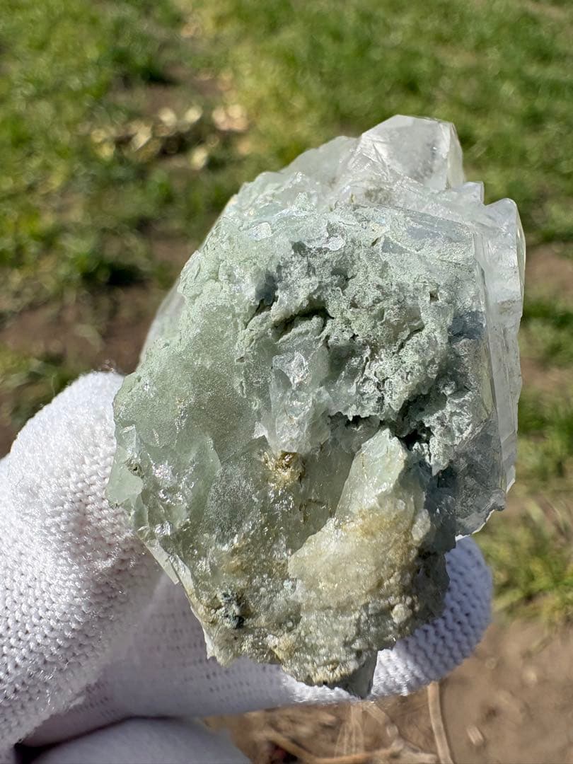 【匿名発送】スカルドゥ産 成長干渉水晶