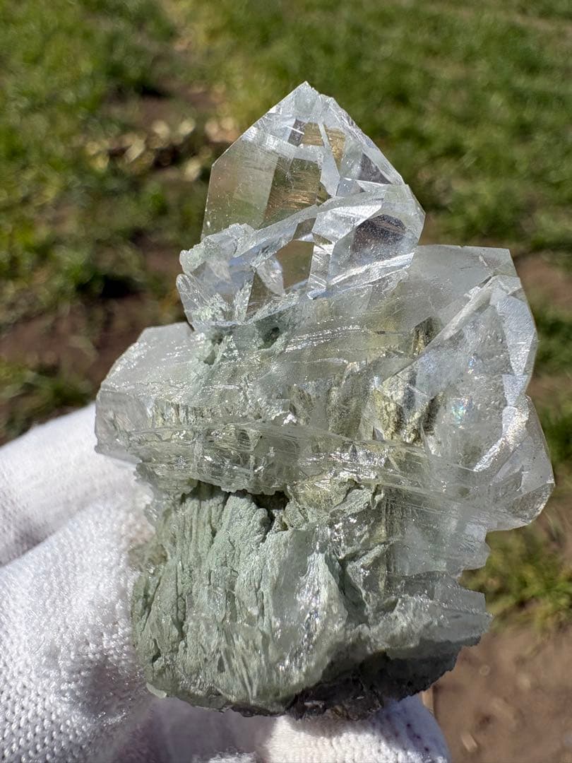 【匿名発送】スカルドゥ産 成長干渉水晶