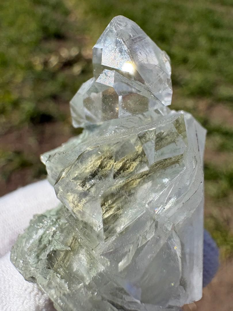 【匿名発送】スカルドゥ産 成長干渉水晶