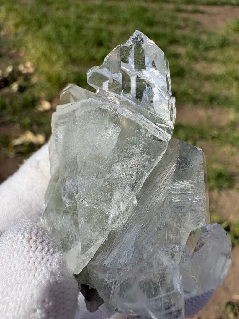 【匿名発送】スカルドゥ産 成長干渉水晶