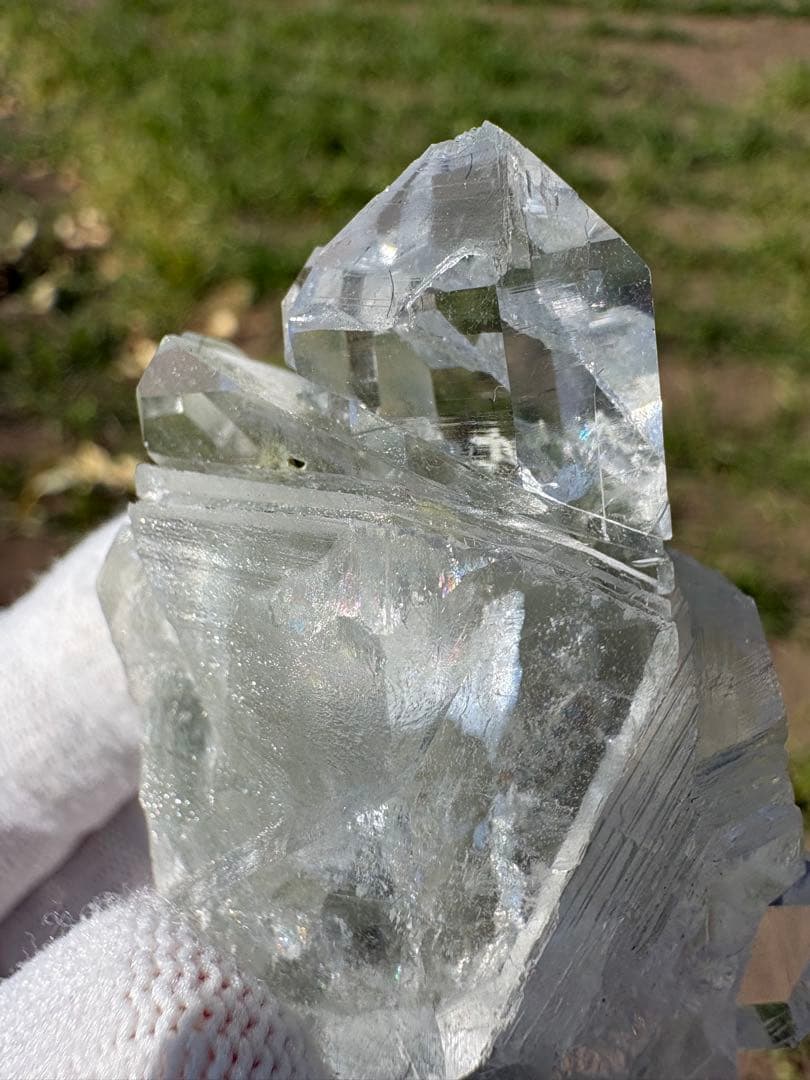【匿名発送】スカルドゥ産 成長干渉水晶