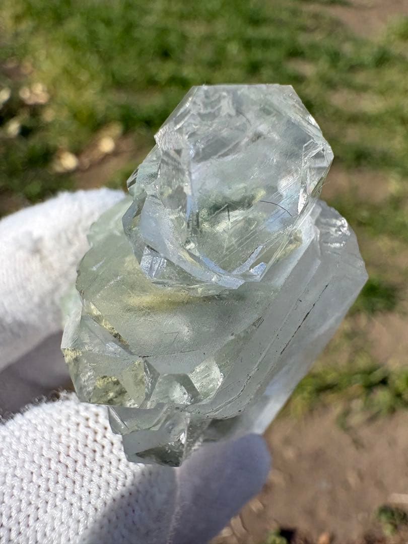 【匿名発送】スカルドゥ産 成長干渉水晶