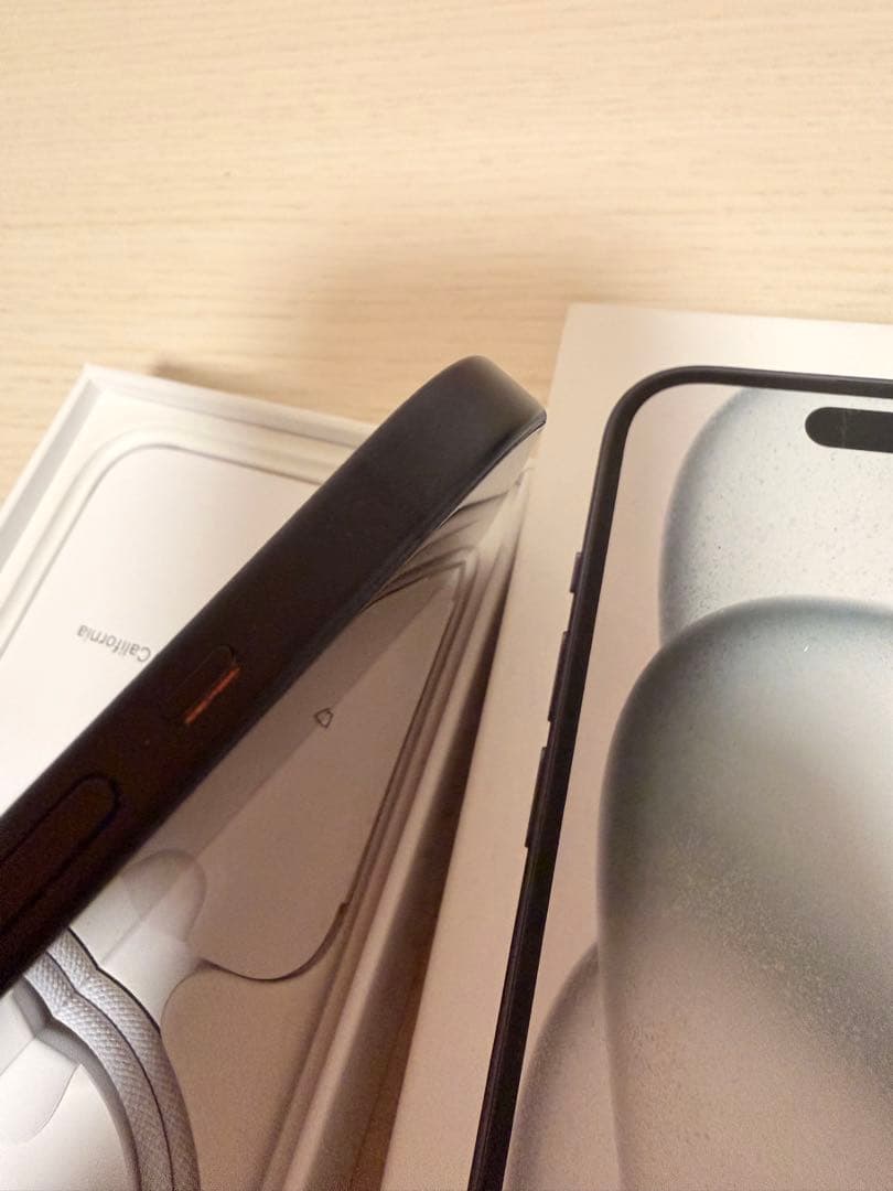 【美品】iPhone 15 256GB / バッテリー良好86% ブラック