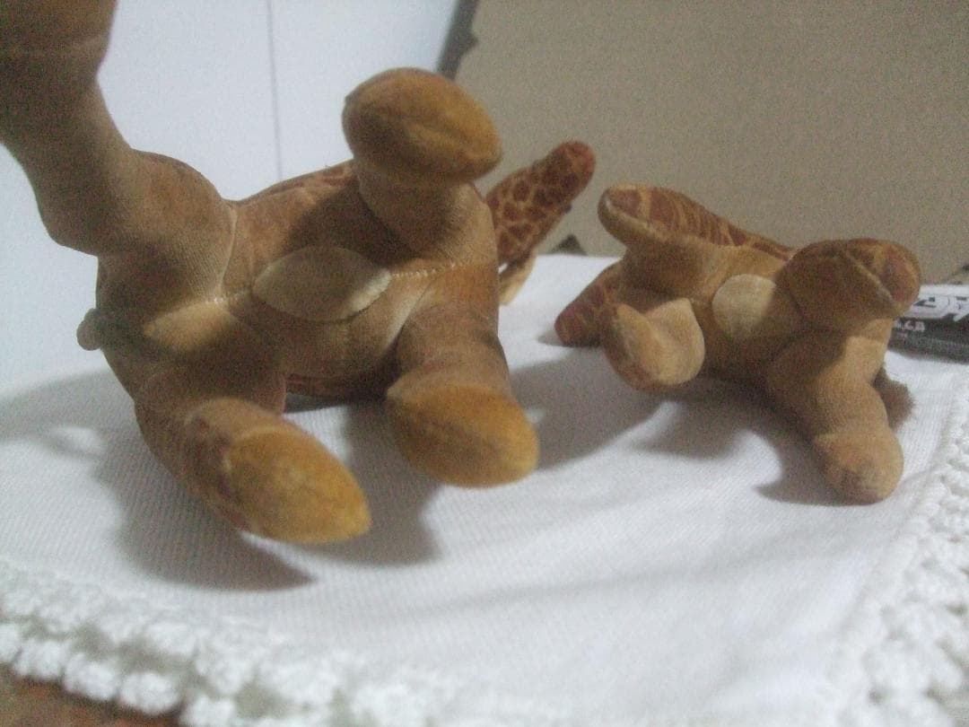 東京動物園協会のタグ付き★ キリンぬいぐるみ2体セット★