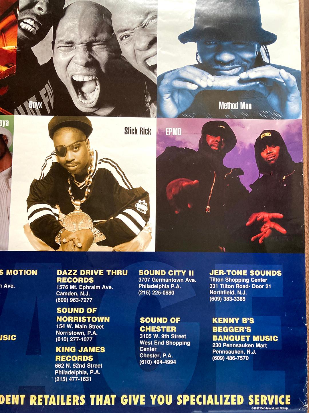 Def Jam all stars ポスター 非売品