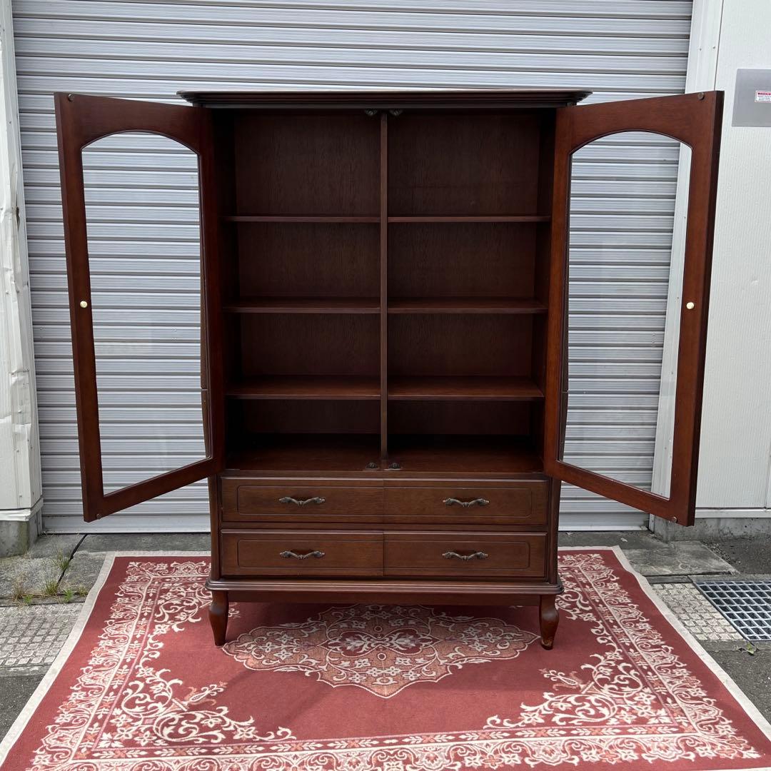 maruni マルニ◾️木製キャビネット 食器 整理棚 収納棚 木製家具