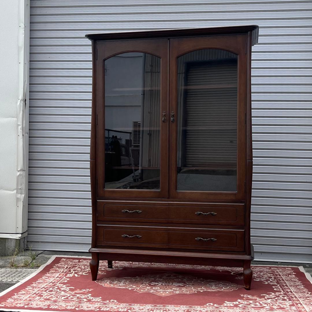 maruni マルニ◾️木製キャビネット 食器 整理棚 収納棚 木製家具