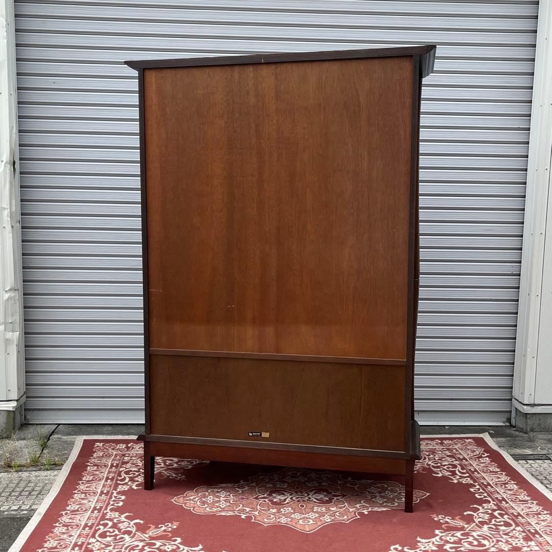 maruni マルニ◾️木製キャビネット 食器 整理棚 収納棚 木製家具