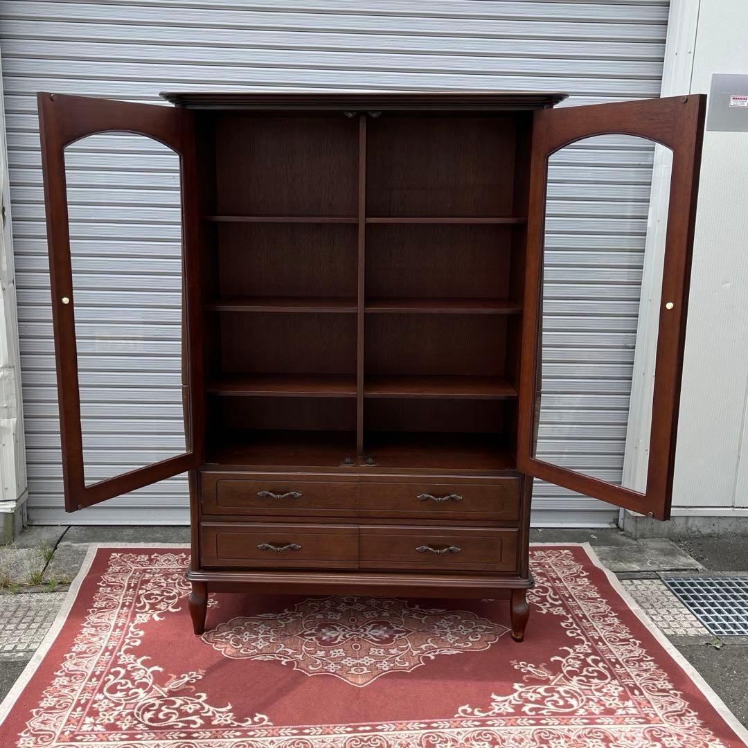 maruni マルニ◾️木製キャビネット 食器 整理棚 収納棚 木製家具