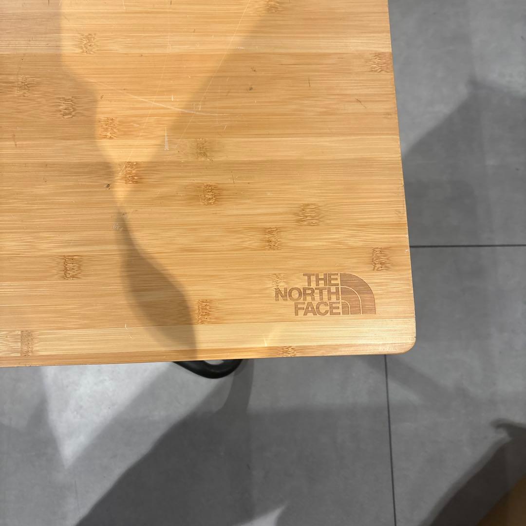 THE NORTH FACE バンブー　アウトドア折りたたみテーブル　タグ付