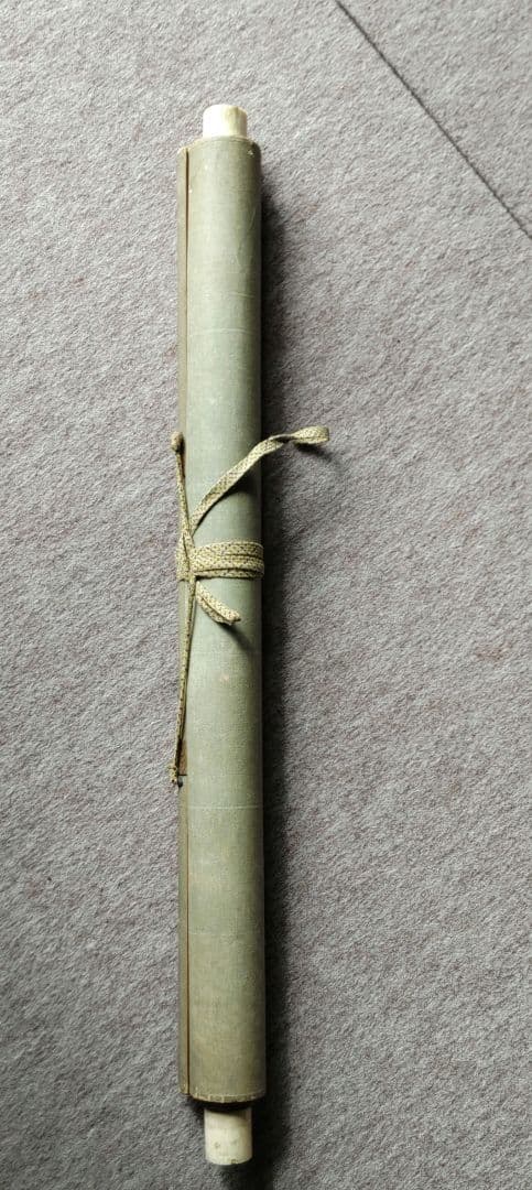 縁起物！日の出鶴　掛軸　Y216