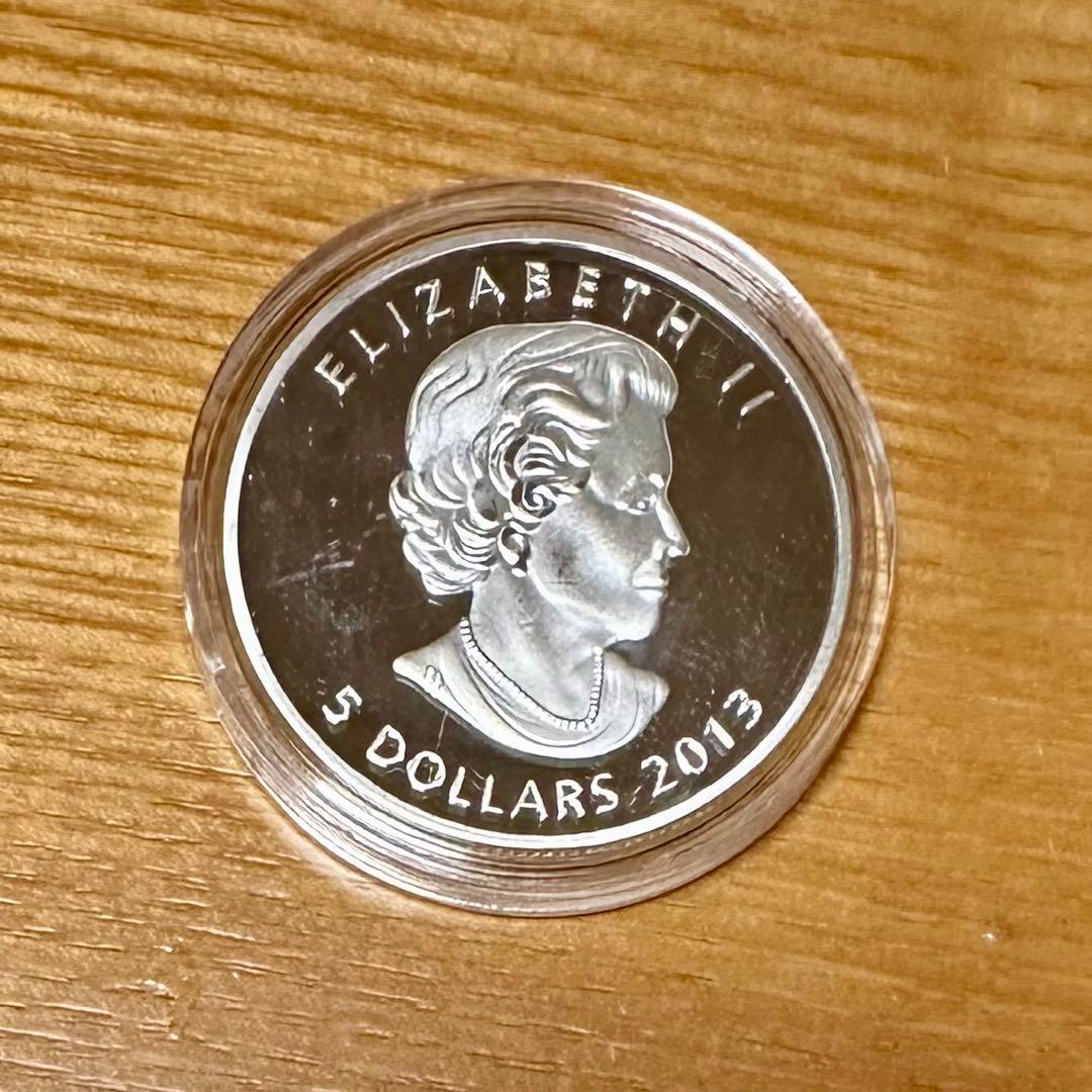 と*ぺ様 カナダ 銀貨 ケース入り