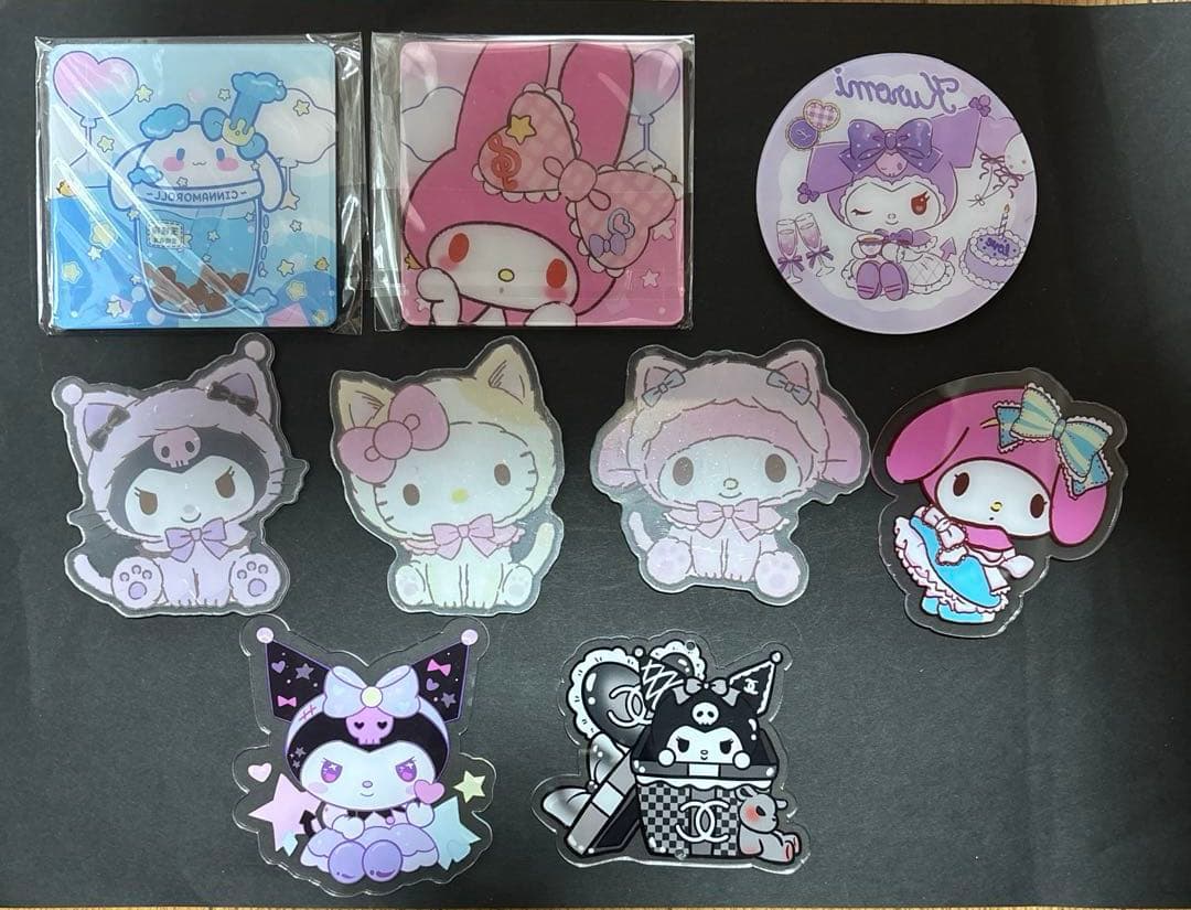 8センチ アクリルセット 137枚