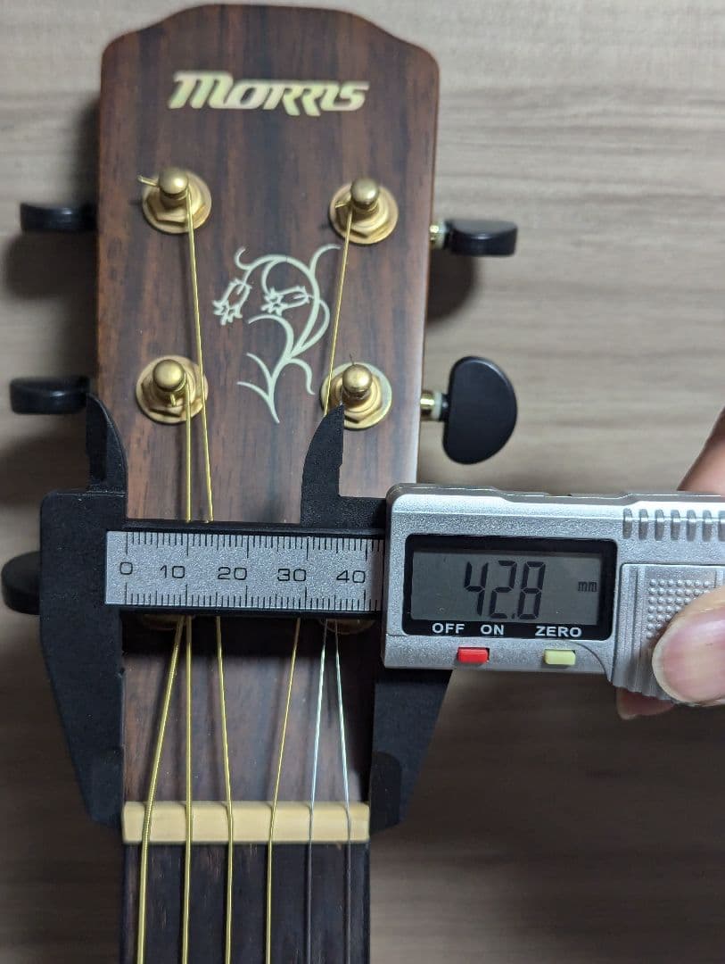 Morris SS-30 パーラーギター トップ単板 弦長612mm
