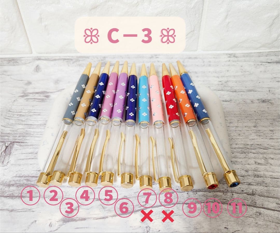 【mm】❁⃘*.゜人気♡名入れ可♡ハーバリウムボールペン❤︎