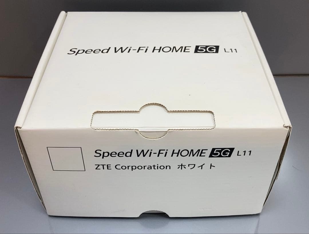Speed Wi-Fi  5G L11 ホームルーター　ZTR01