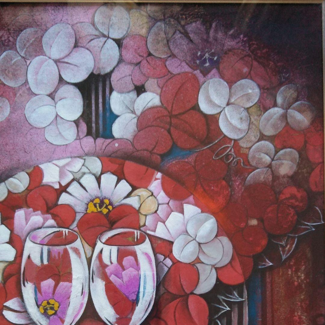 日本画(27)　ワイングラス