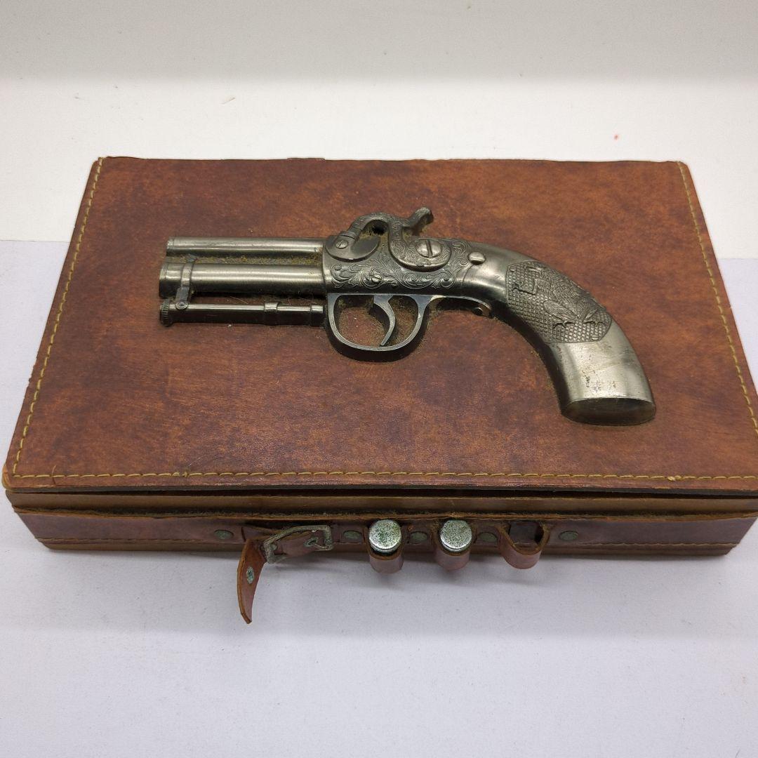 二連式ピストル ボックス アンティーク ヴィンテージ 箱 BOX