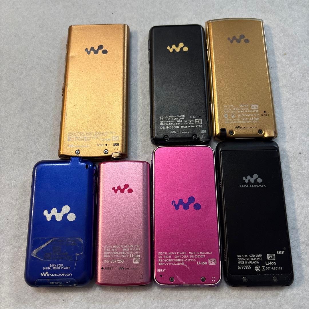 SONY WALKMAN 計7点ジャンク品 ※通電OK