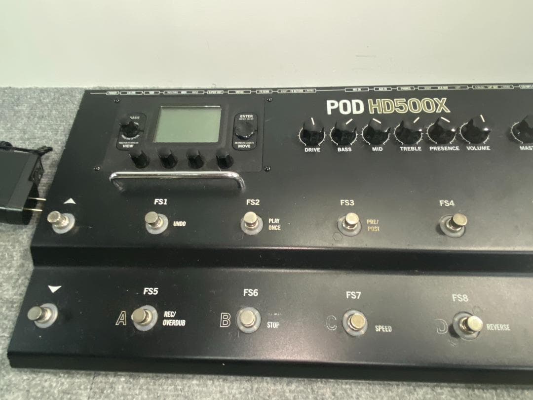 LINE6 HD500X マルチエフェクター　アンプシミュレーター