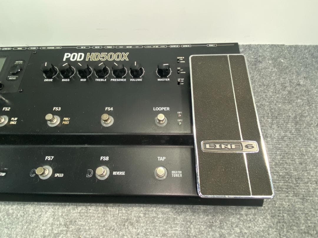 LINE6 HD500X マルチエフェクター　アンプシミュレーター