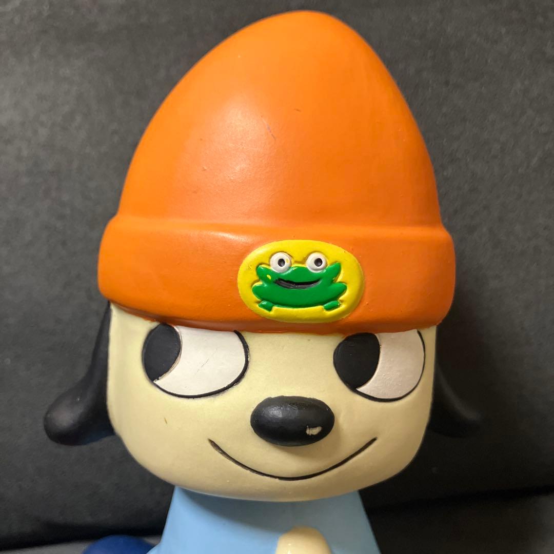 パラッパラッパー ソフビ 貯金箱 レトロ