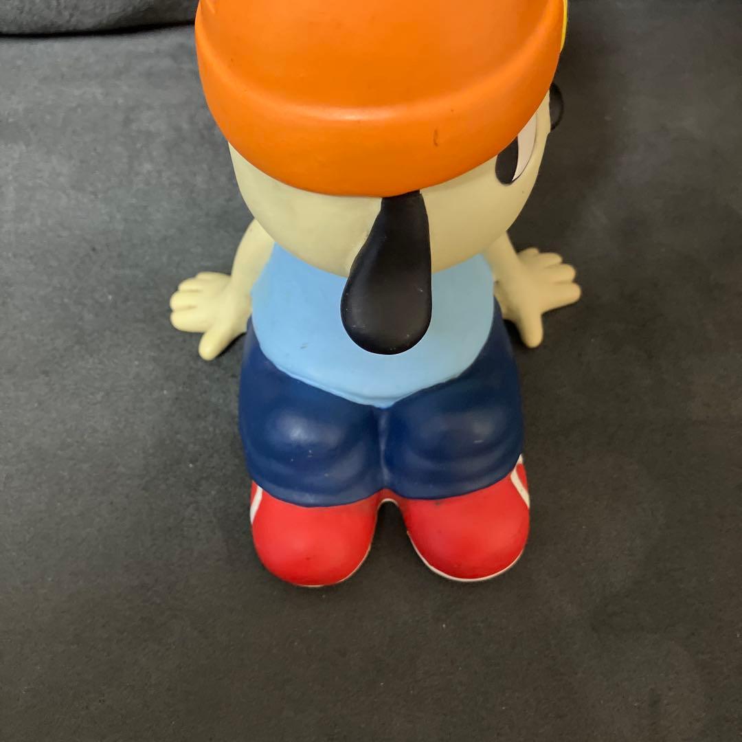 パラッパラッパー ソフビ 貯金箱 レトロ