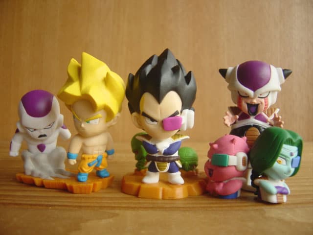♯Eid17HzドラゴンボールZぷちイマジネイション全5種