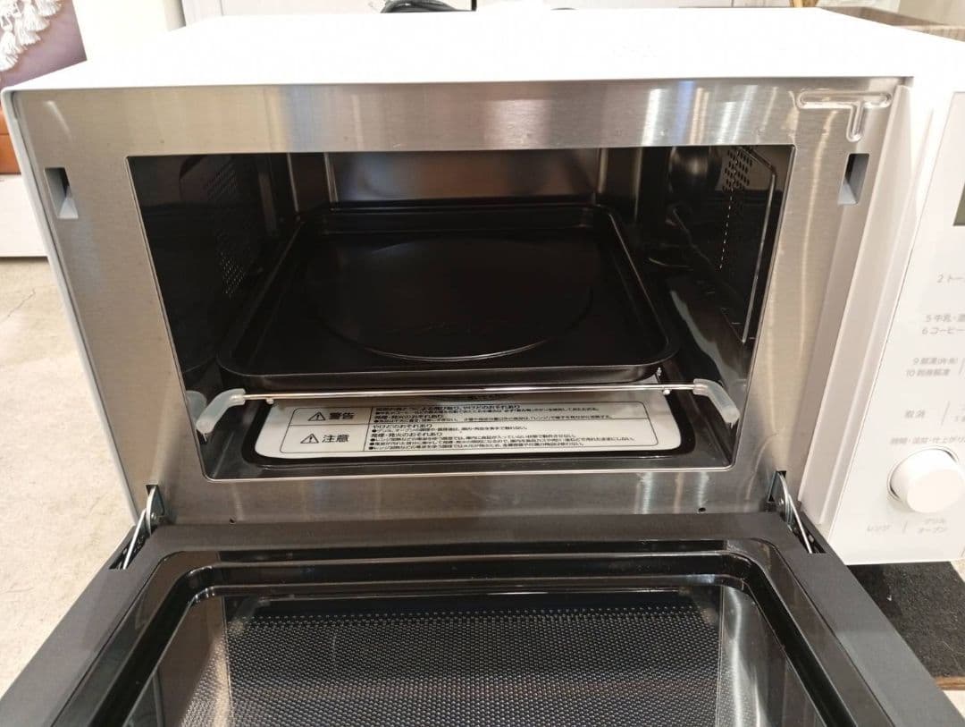 【ほぼ未使用】 オーブンレンジ 2023年 MO-F1809-CW