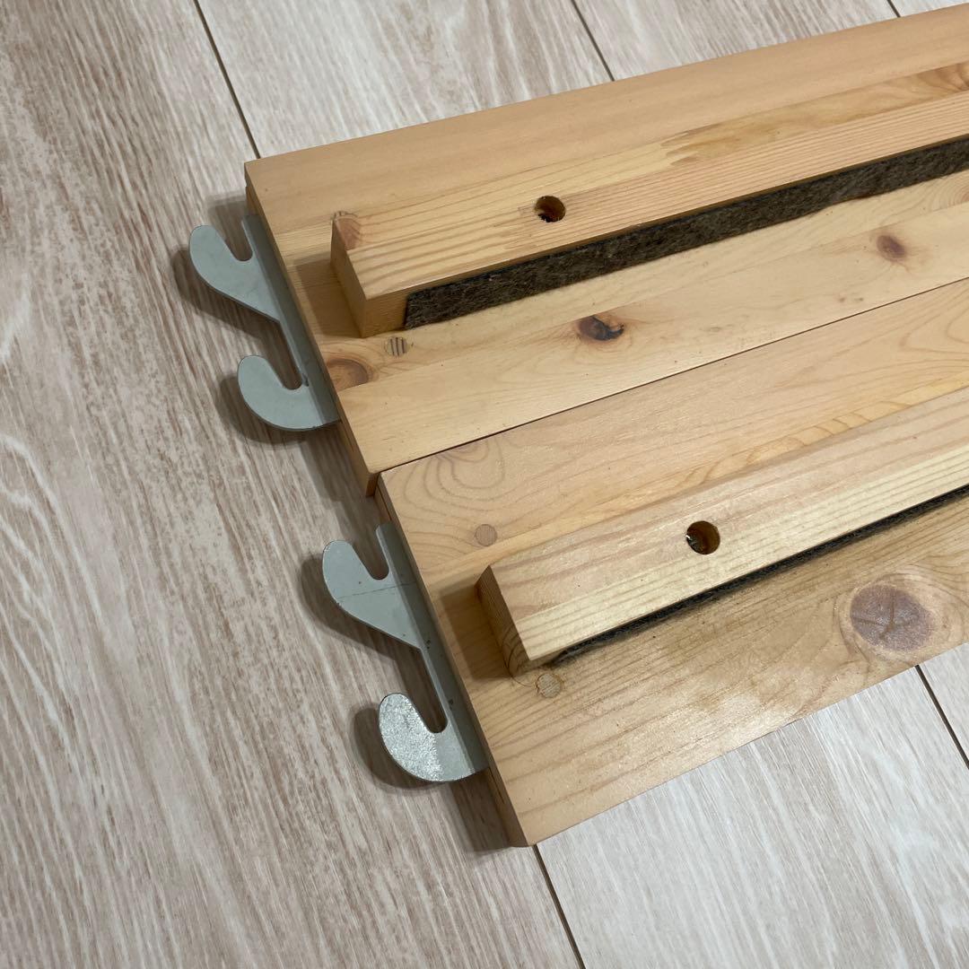 無印良品　ナチュラルウッド シングルベッドフレーム　簡単組み立て式