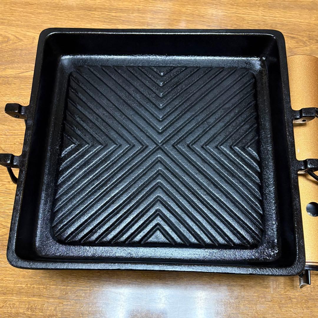 この冬 本物の 南部鉄器 で肉を焼こう‼️グリルパン④ 重量級 焼肉 鉄鍋 鉄分