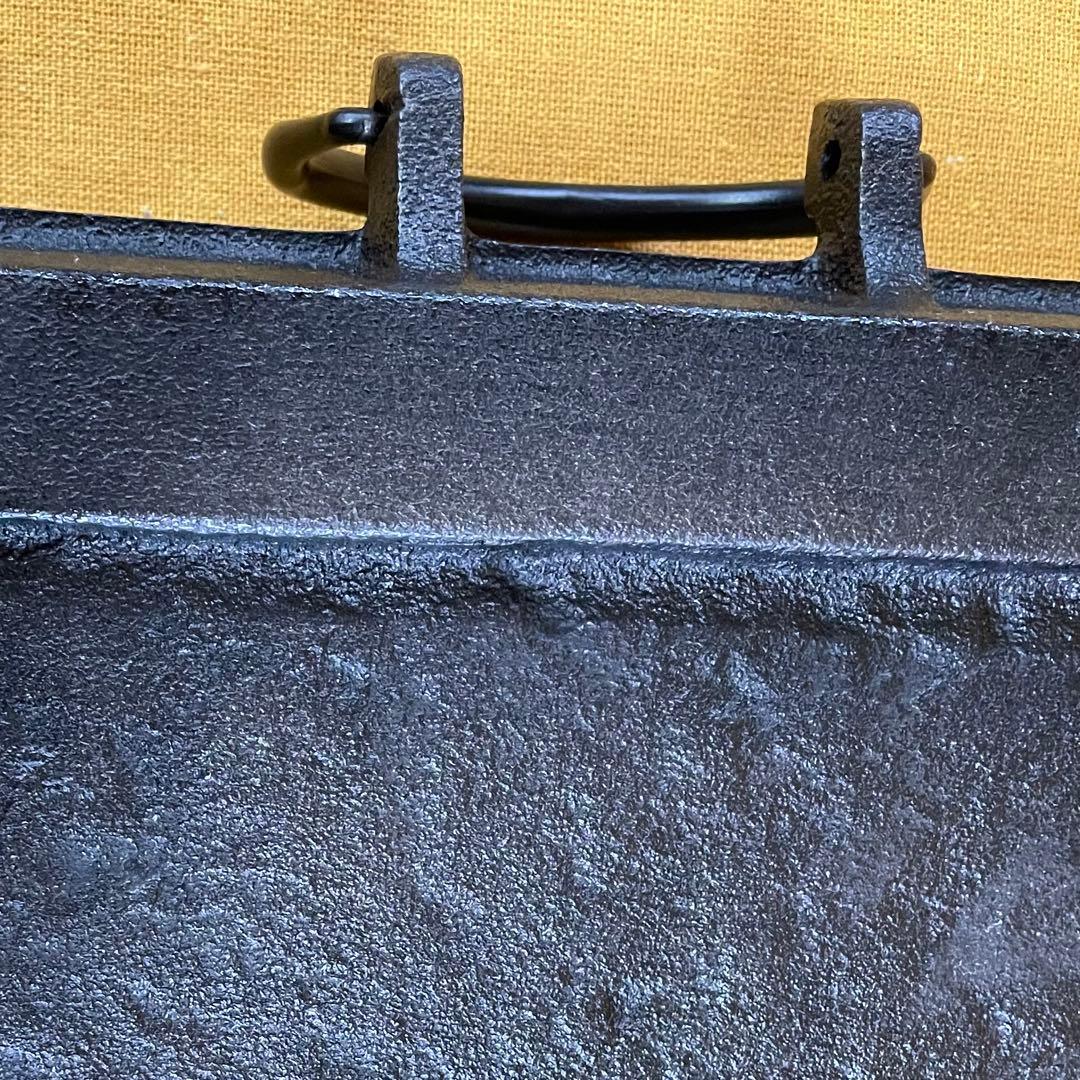 この冬 本物の 南部鉄器 で肉を焼こう‼️グリルパン④ 重量級 焼肉 鉄鍋 鉄分