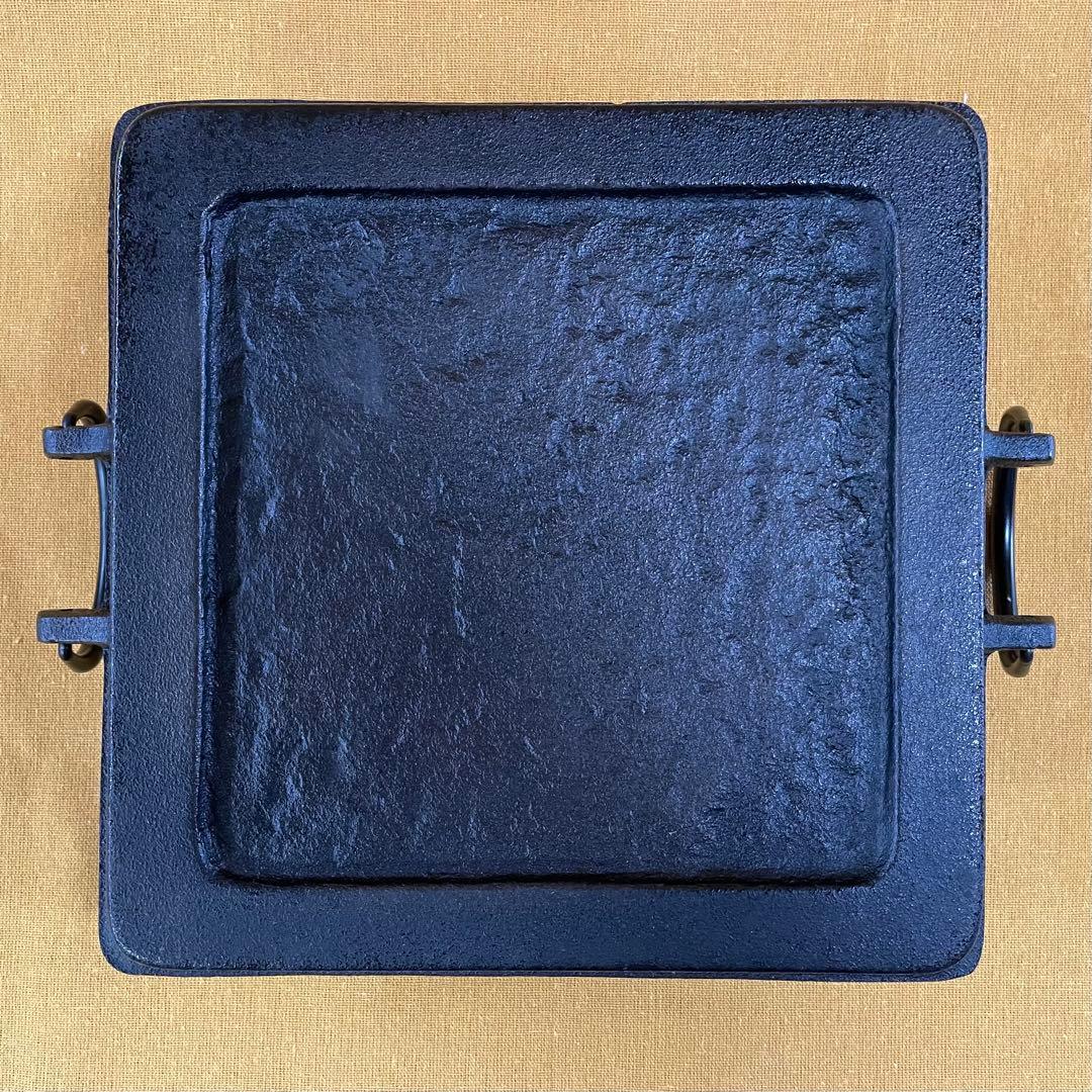 この冬 本物の 南部鉄器 で肉を焼こう‼️グリルパン④ 重量級 焼肉 鉄鍋 鉄分