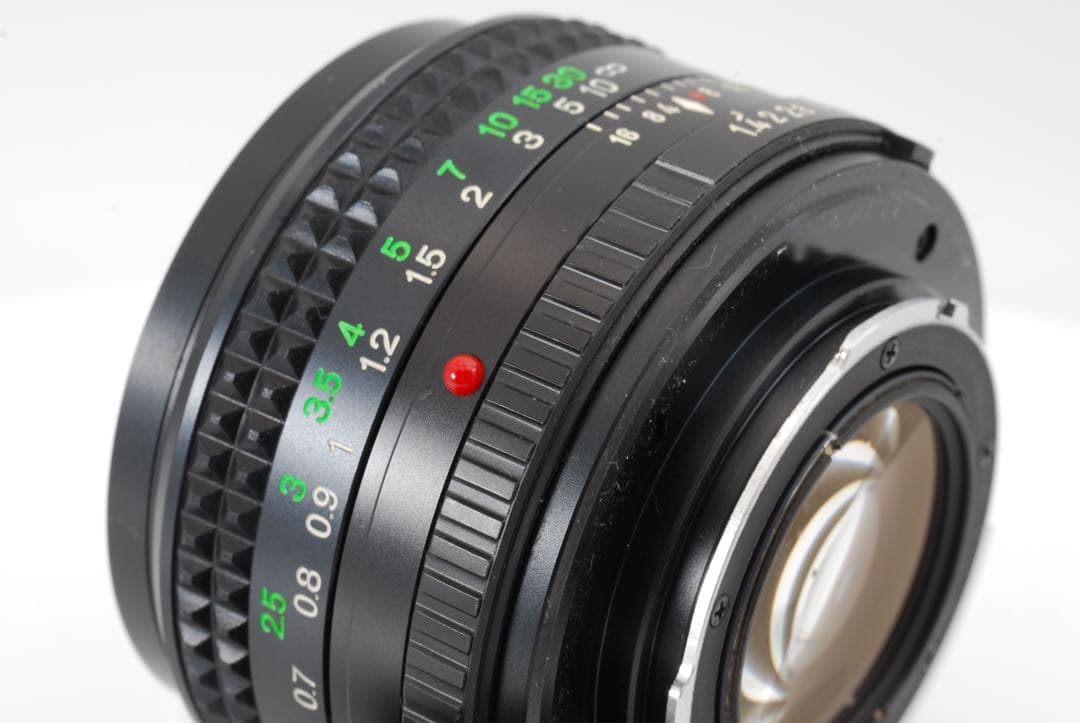 【整備済】MINOLTA MD ROKKOR 50mm f1.4 後玉微細跡あり