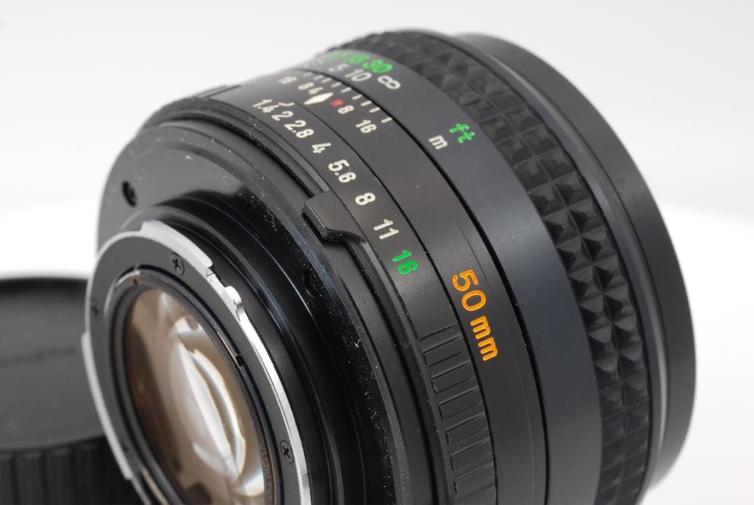 【整備済】MINOLTA MD ROKKOR 50mm f1.4 後玉微細跡あり