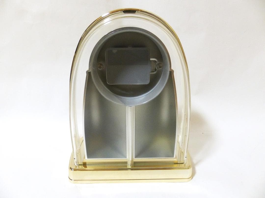 送料込 新品★SEIKO 人形 回転飾り 置時計 BZ205G 動作確認済み