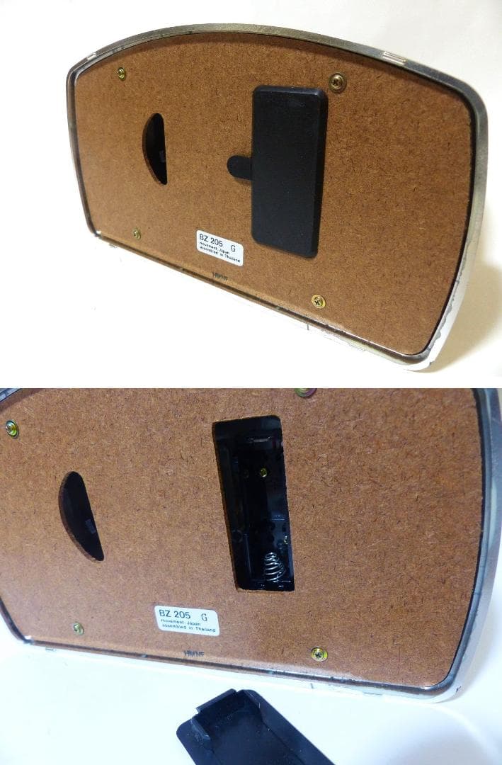 送料込 新品★SEIKO 人形 回転飾り 置時計 BZ205G 動作確認済み