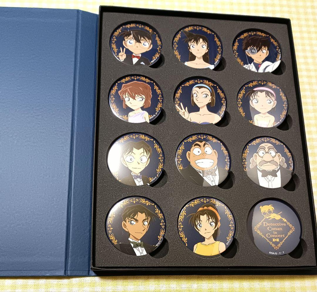名探偵コナン　コナンコンサート　2019 S席特典　缶バッジセット