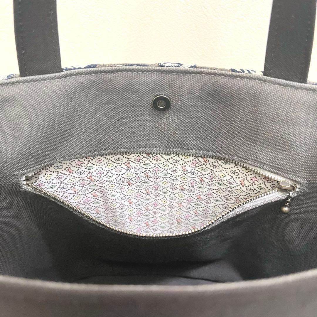 ミナペルホネン　ハンドメイド　トートバッグ