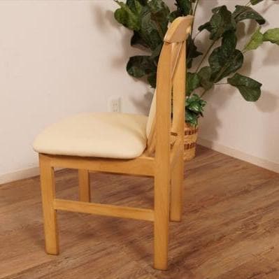 送料無料【新品】合皮張り ダイニングチェア 4脚セット