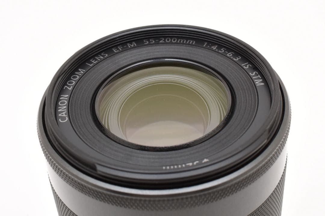 美品 Canon EF-M 55-200mm IS STM ズームレンズ